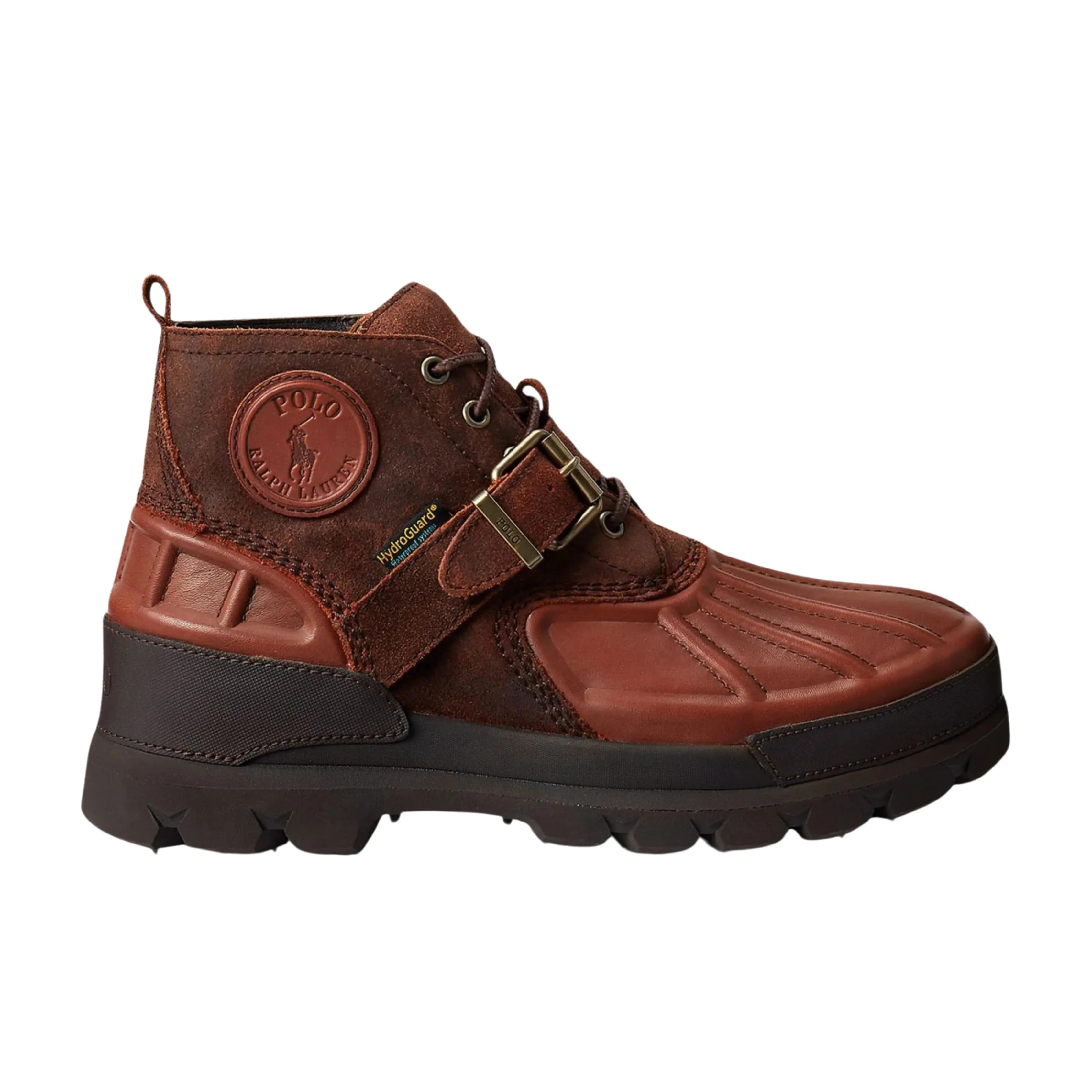 RALPH LAUREN - Traction Water Resistant Oslo Leather Boots