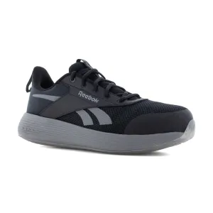 Reebok Mens DMXair Comfort Black/Gray Microfiber Athletic Work Shoes