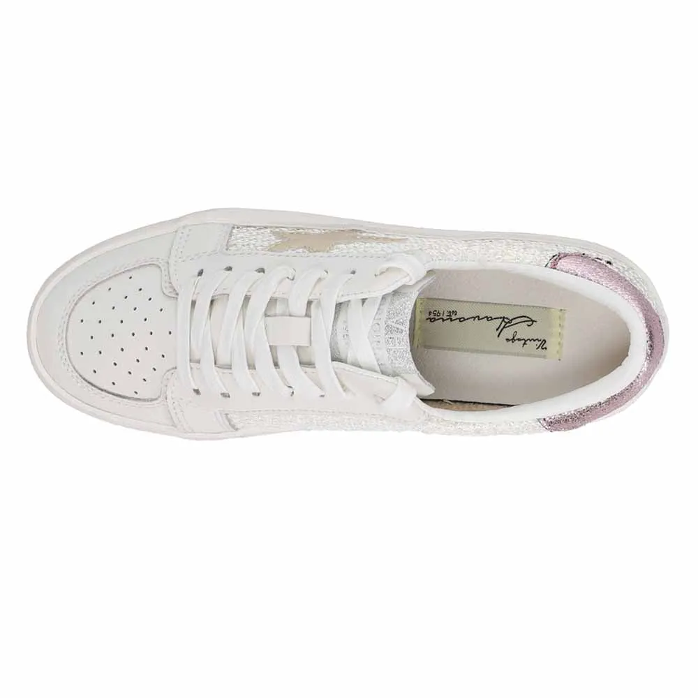 Reflex Metallic Lace Up Sneakers