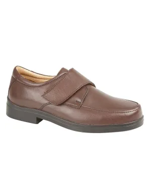 Roamers Mens Extra Wide Touch Fastening Casual Shoes