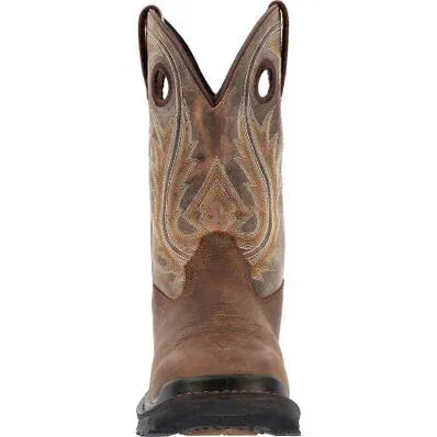 Rocky Men's Rams Horn Western Boot - Dark Brown RKW0393