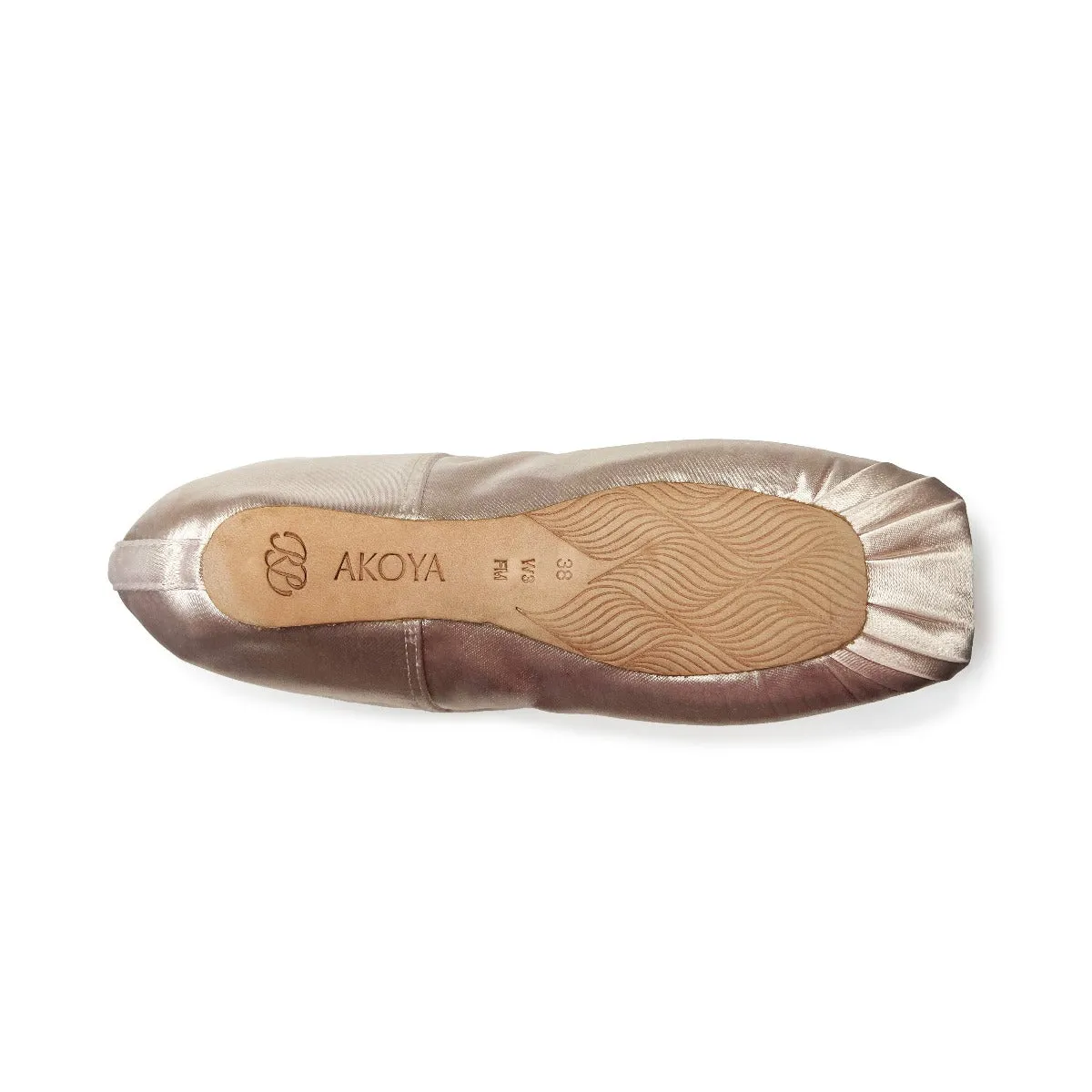 RP Collection - Akoya Pointe Shoe - FS Shank -  RP Pink