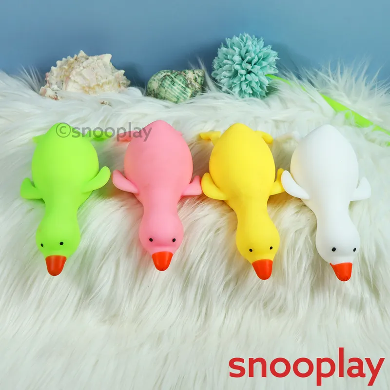 Rubber Squeezy Duck - Assorted Colours