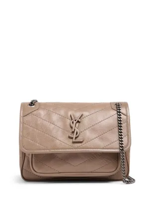 Saint Laurent   Baby Niki leather shoulder bag 