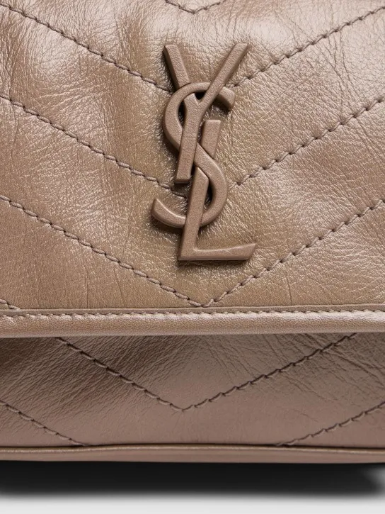 Saint Laurent   Baby Niki leather shoulder bag 