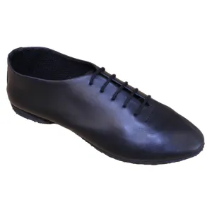 SALE - BJ/RS - BLACK FULL RUBBER SOLE JAZZ SHOES