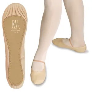 SALE - SS/L - PINK LEATHER BALLET SHOES - EQUIVALENT TO A SIZE 2