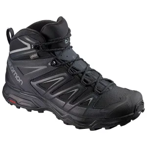 Salomon Mens X Ultra 3 MID WIDE GTX Waterproof Hiking Shoes