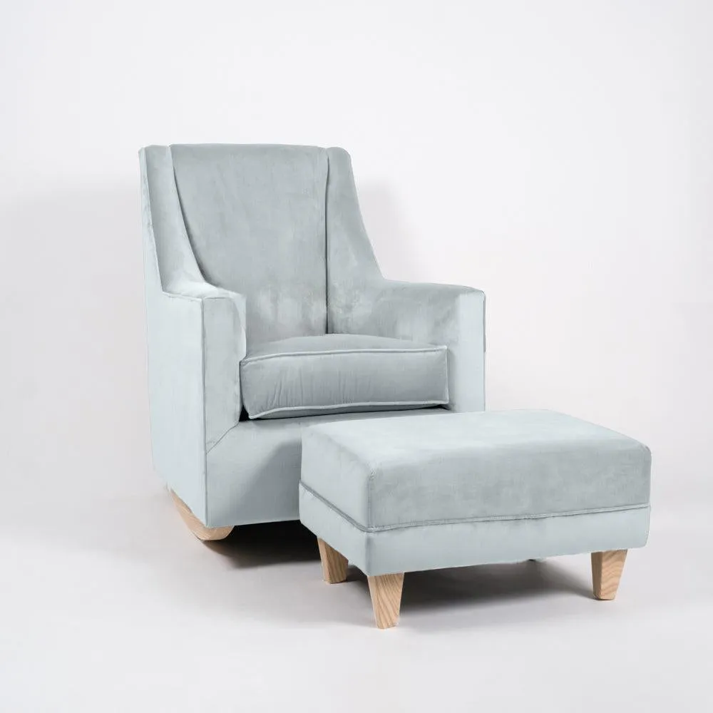 Saralee Feeding Rocking Chair - Magical Pearl Blue