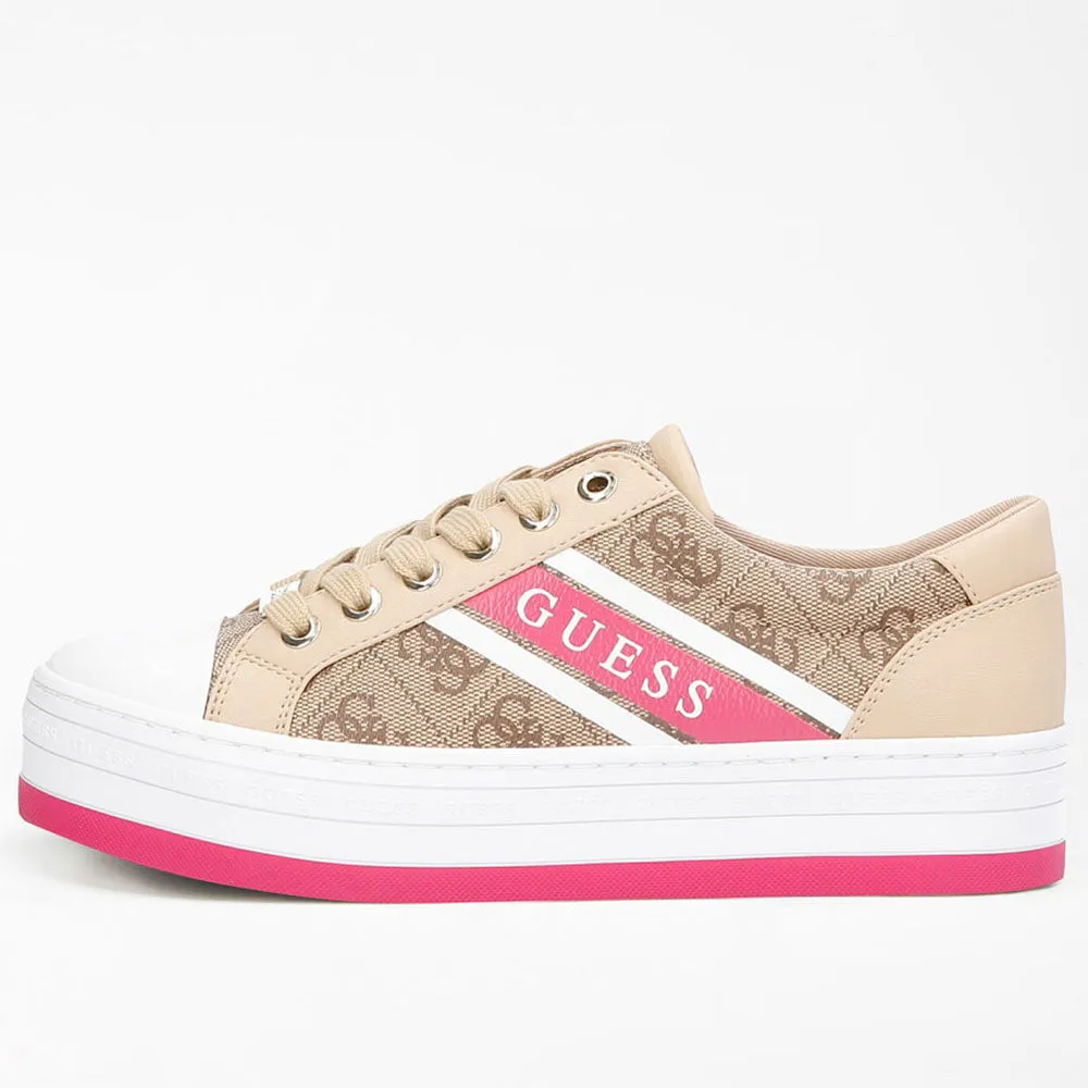 Scarpe Donna GUESS Sneakers Beige Linea Barona