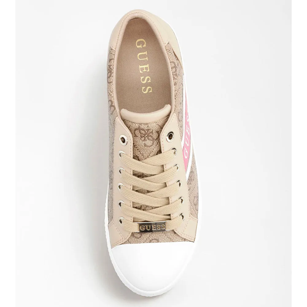 Scarpe Donna GUESS Sneakers Beige Linea Barona