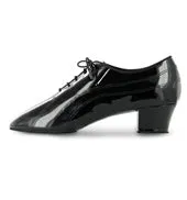 Scott -- Men's 1.5" Split Sole Latin Oxford -- Black Patent