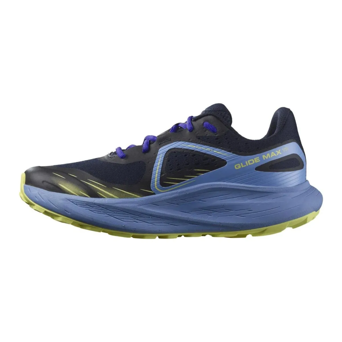 Shoes Salomon Glide Max TR Blue Yellow