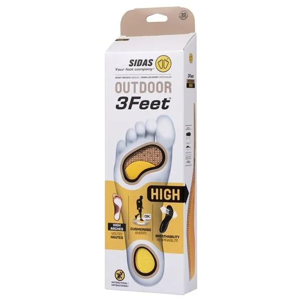 Sidas Outdoor 3Feet Insoles - High