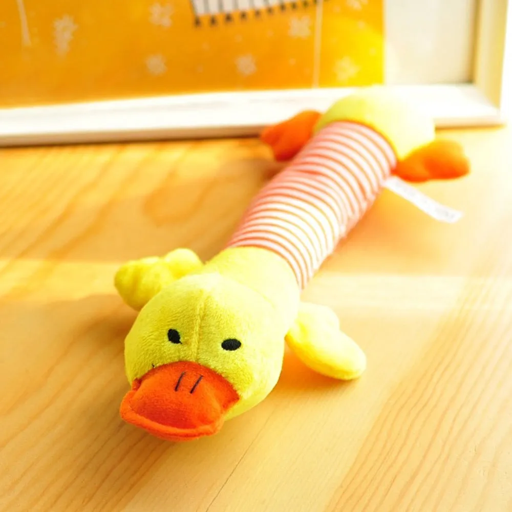 Slinky Squeak Toys - Duck, Pig, and Elephant