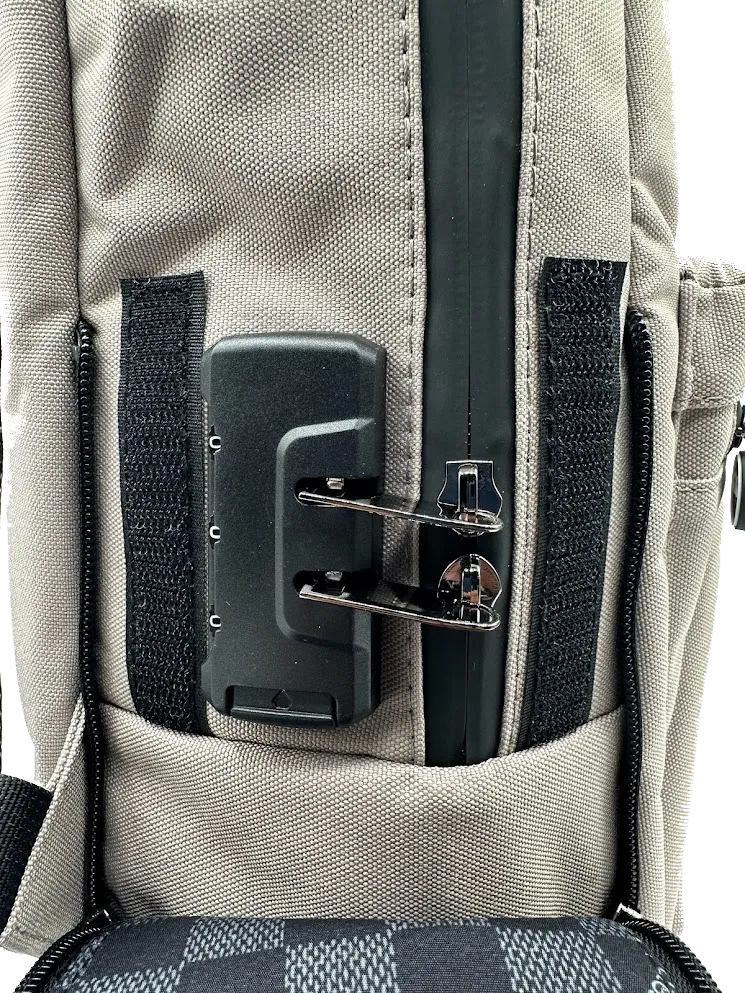 SMELL PROOF BACKPACK GRAY 003