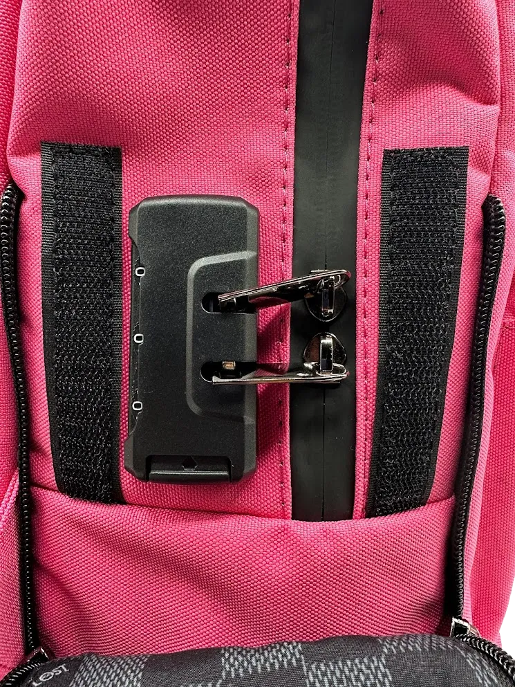 SMELL PROOF BACKPACK PINK 002