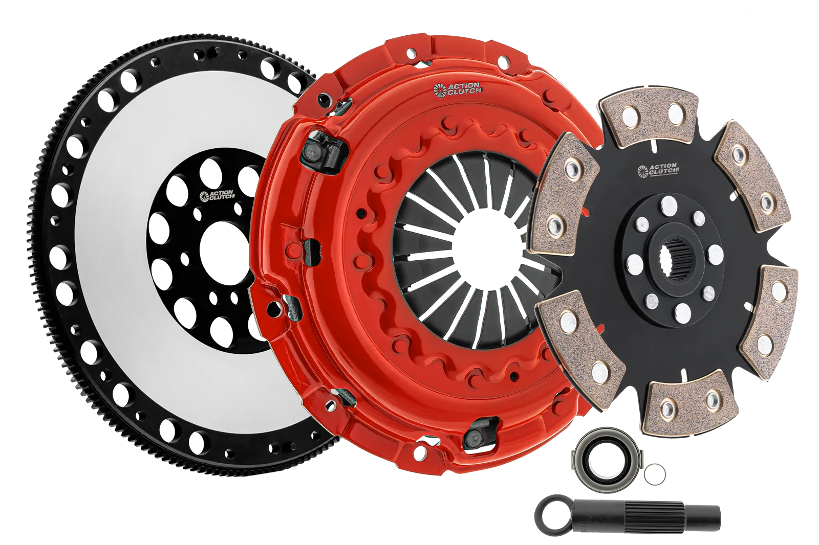 Stage 6 Clutch Kit (2MD) for BMW 528i 1997-1998 2.8L DOHC (M52) Includes Lightened Flywheel