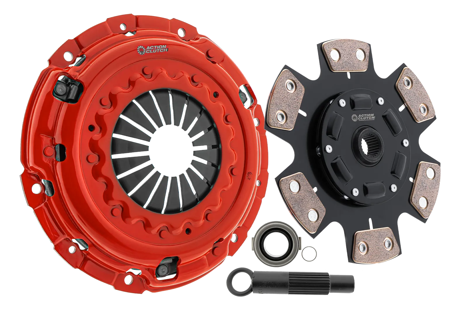 Stage 6 Clutch Kit (2MD) for Subaru WRX STI 2004-2021 2.5L DOHC (EJ257) Turbo AWD Includes ACT Monoloc