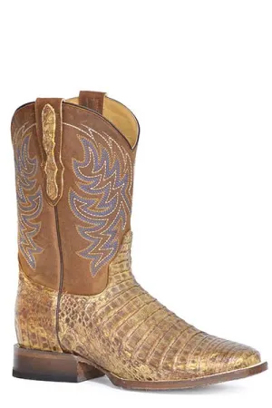 Stetson Mens Cameron Caiman Boots Style 12-020-8818-4043