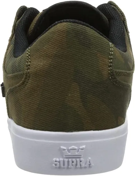 Supra scarpa sneakers da uomo in tela Vaider LC S86017 verde mimetico