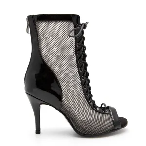 Tamia Mesh Bootie Black