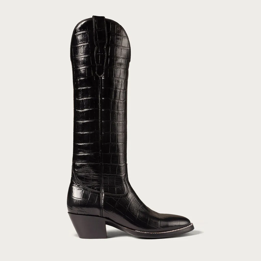 The Ink Croc Soho Boot