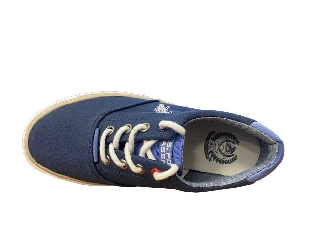 U.S. Polo Assn. scarpa da ragazzo in canvas Troy-DKBL GALAB4174S8/C1 dark blue