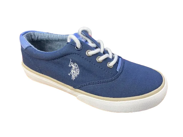 U.S. Polo Assn. scarpa da ragazzo in canvas Troy-DKBL GALAB4174S8/C1 dark blue