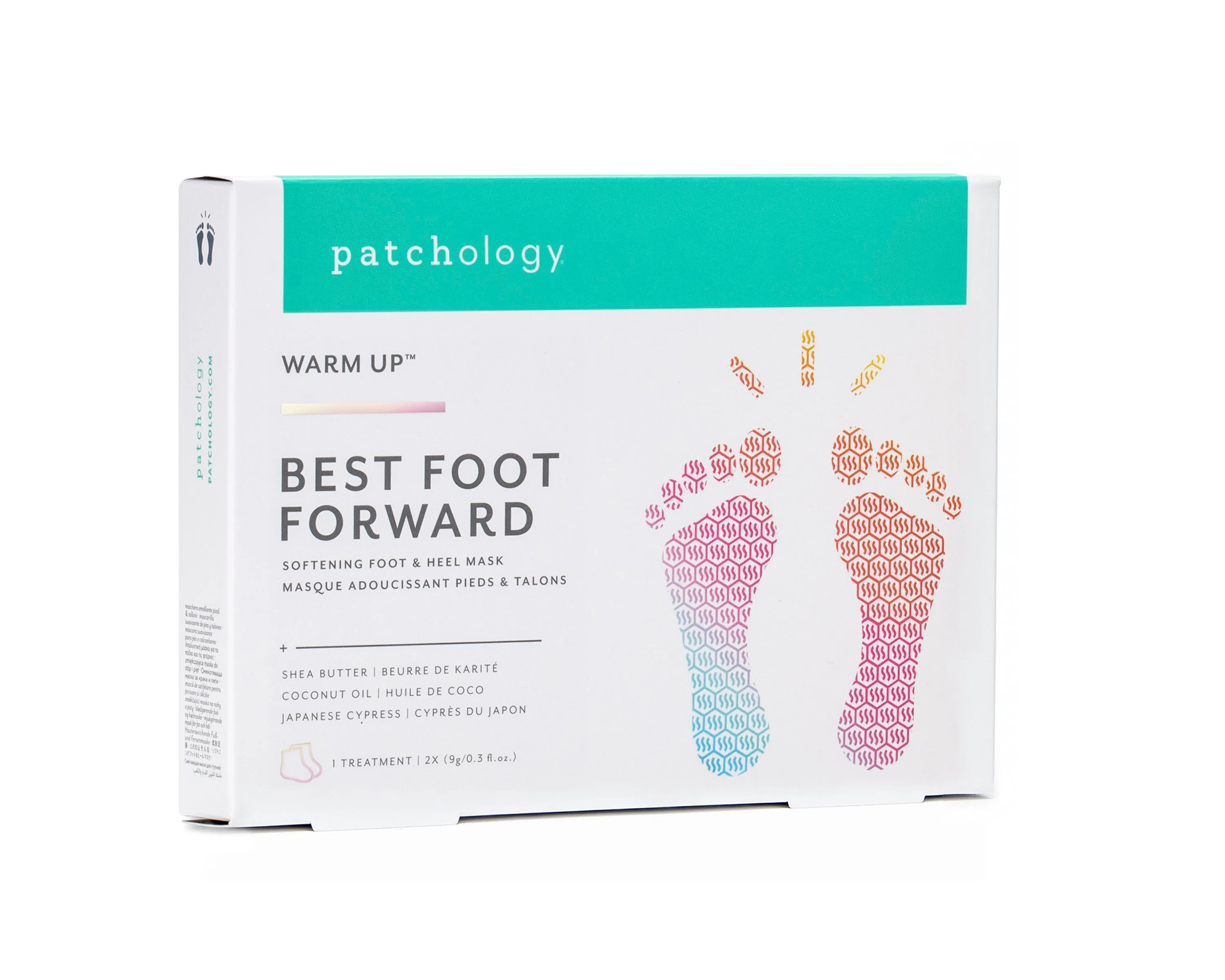 Warm Up™ Best Foot Forward Softening Foot & Heel Mask - 1 Treatment/Box