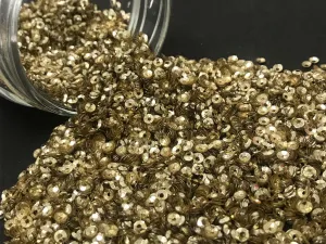 Water Golden Bowl Plastic Sequins