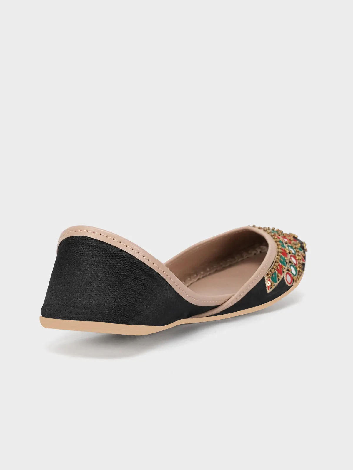 Women "LAKEISHA" Embellished Khussa Shoes