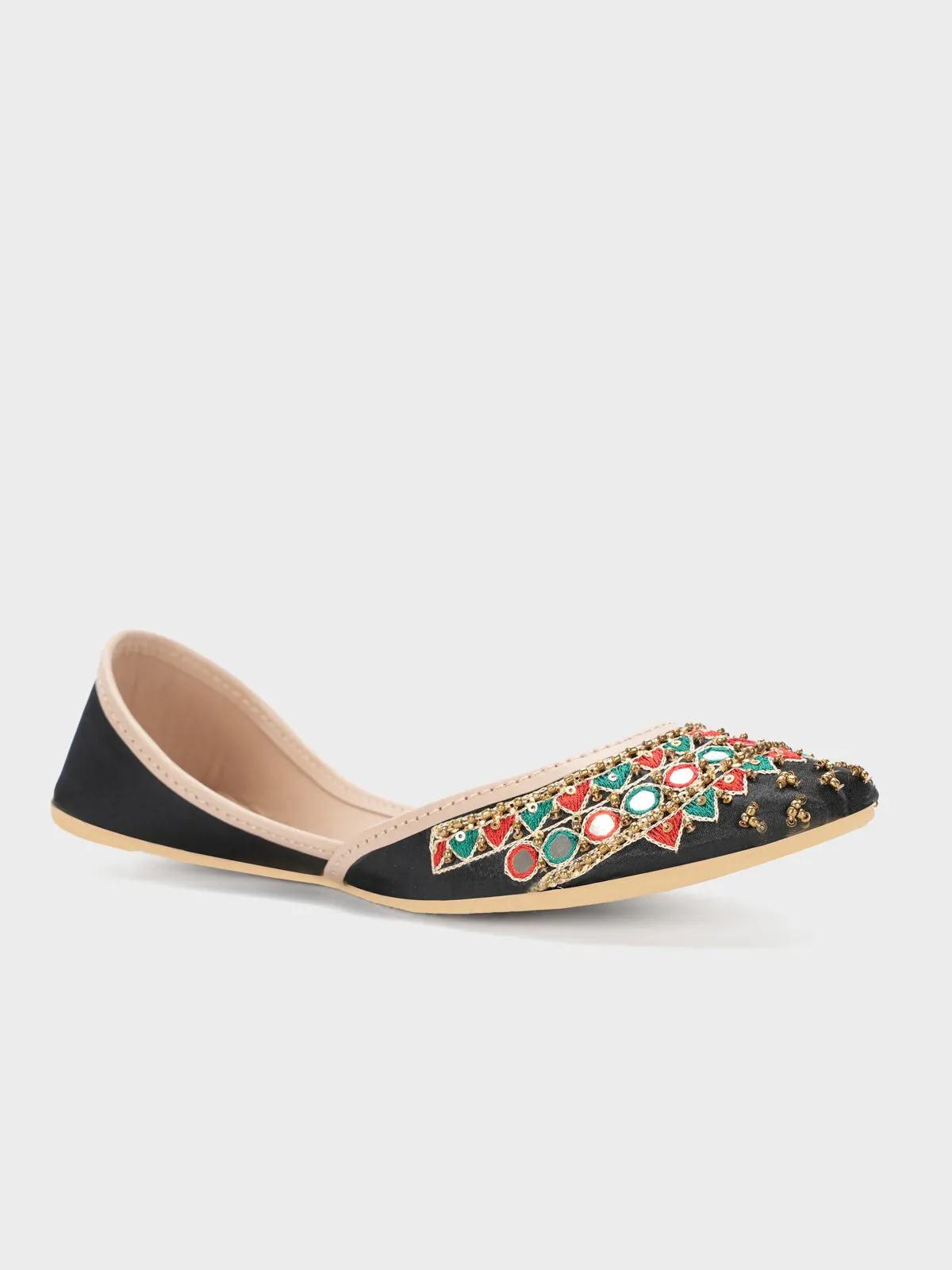 Women "LAKEISHA" Embellished Khussa Shoes