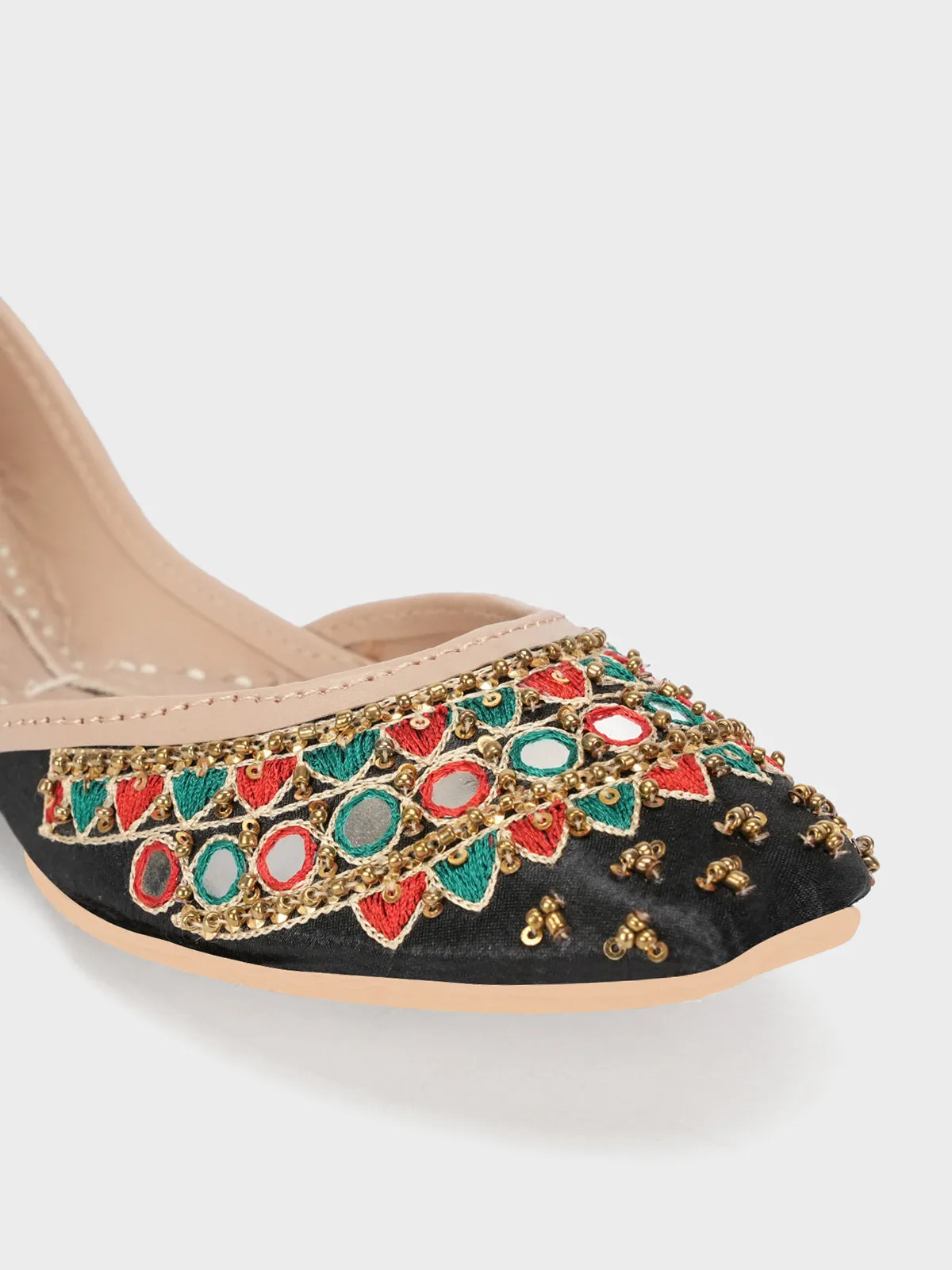 Women "LAKEISHA" Embellished Khussa Shoes