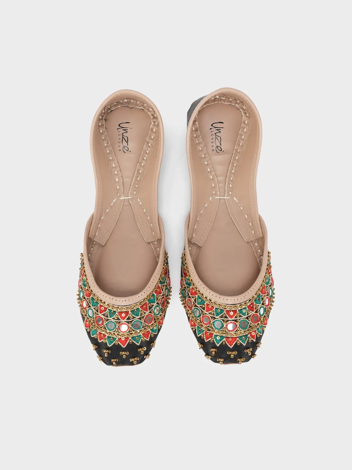 Women "LAKEISHA" Embellished Khussa Shoes