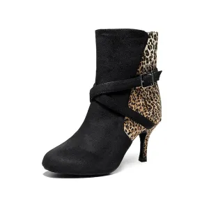 Women's  PU Leather Customized Heel Modern Shoes /Dance Boots