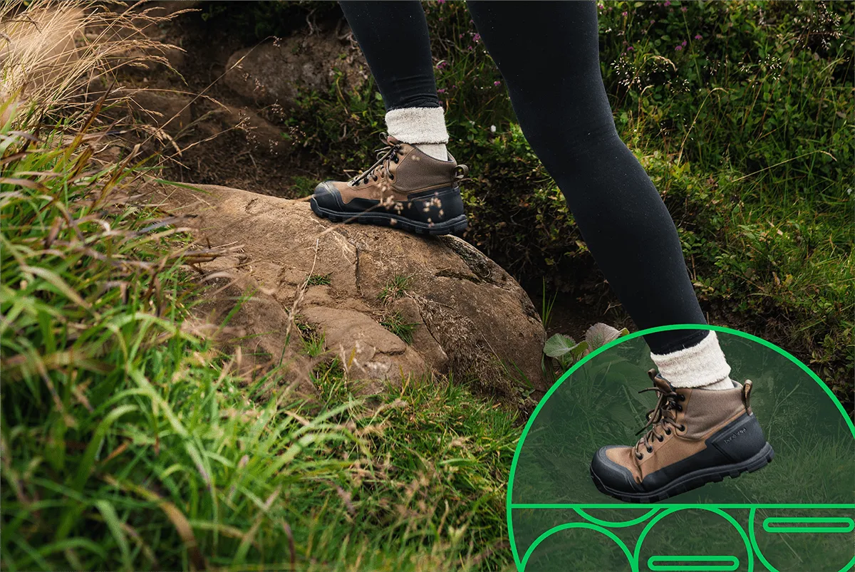 Women's Rediscover Grounding Barefoot Hiking Boot | Dune