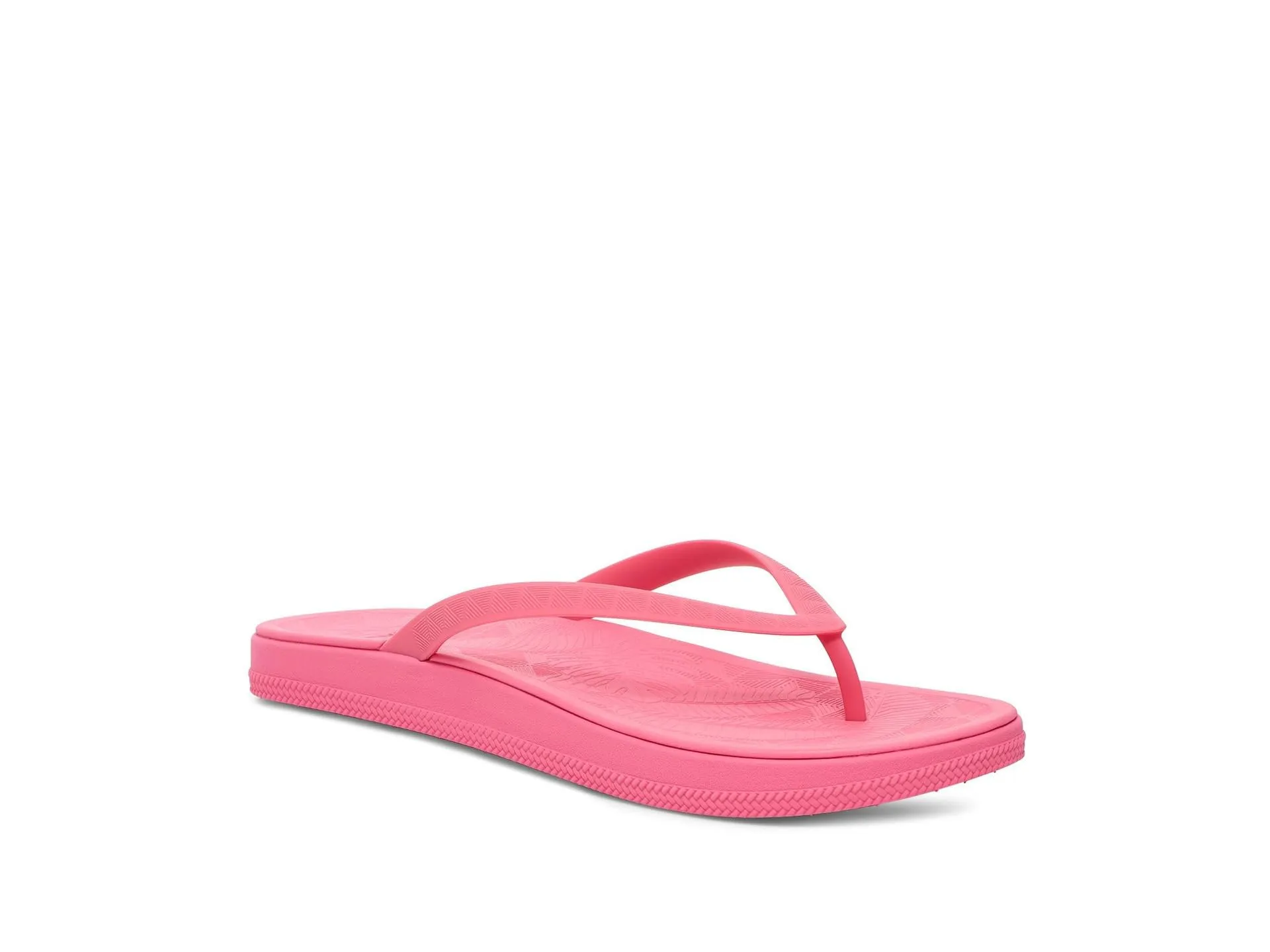 Women's Shoes Sanuk FUNSHINE Water Friendly Flip Flop Sandals 1152760 HOT PINK