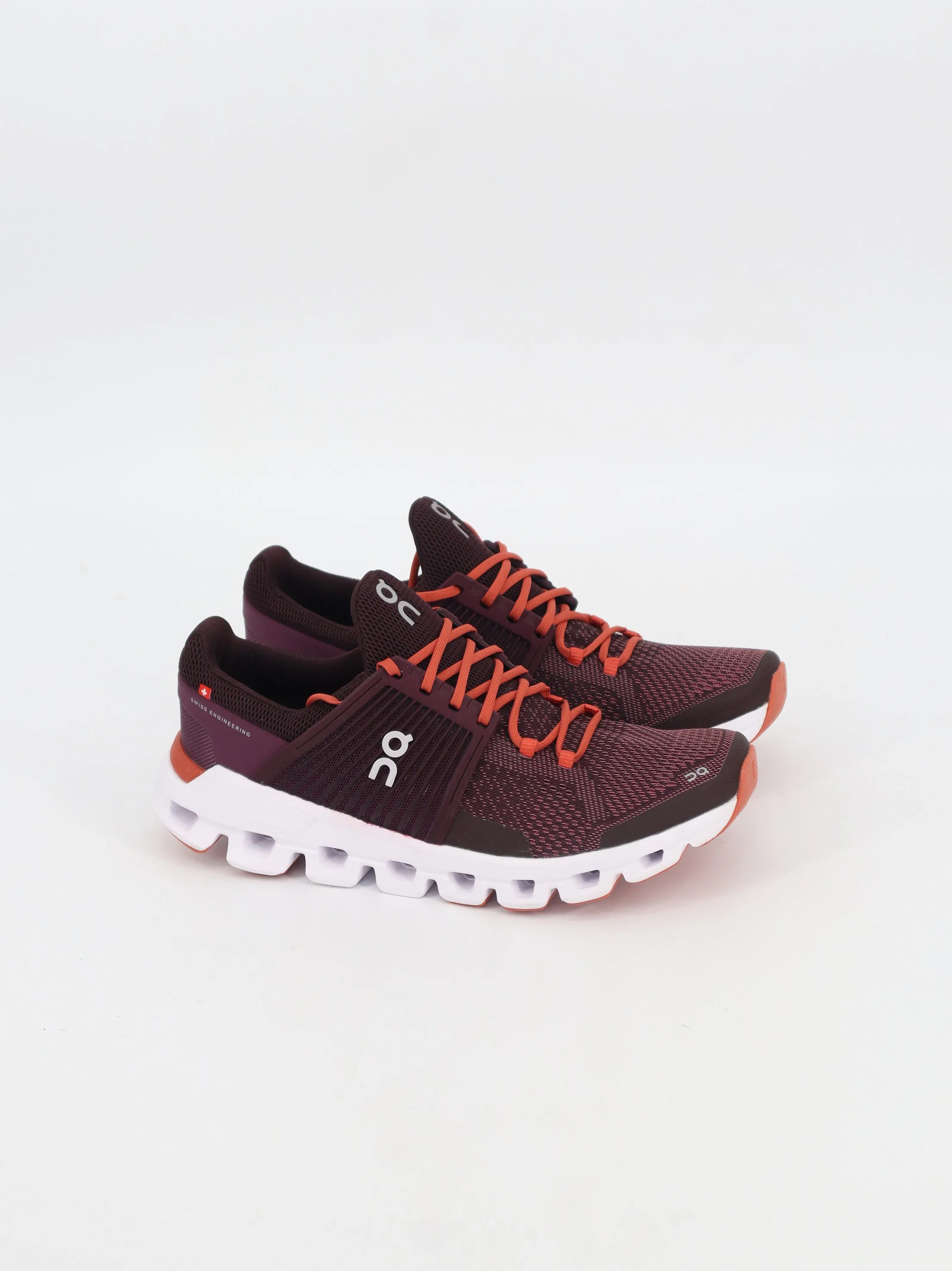 Women's Textured Running Shoes,Burgundy