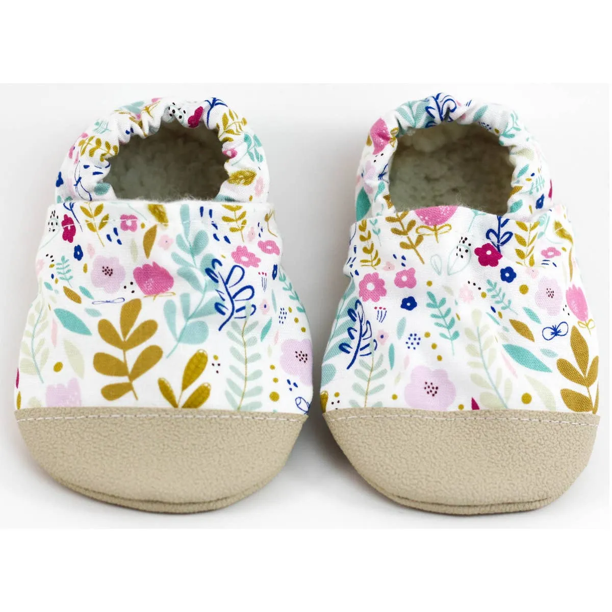 Yeti Moccs - Non-Slip Cali Floral Baby Moccs