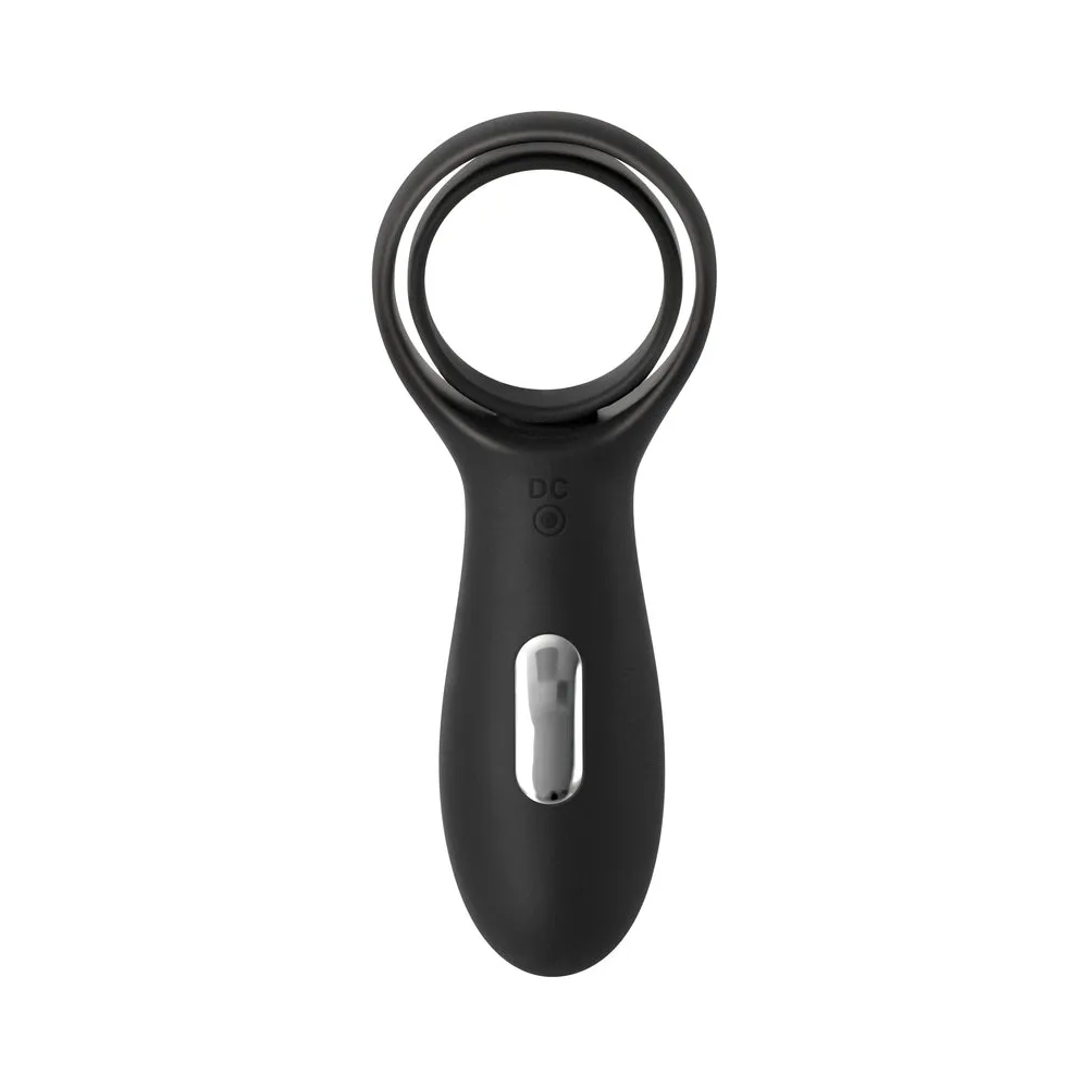 Zero Tolerance The Torpedo Rechargeable Vibrating Silicone Cockring Black