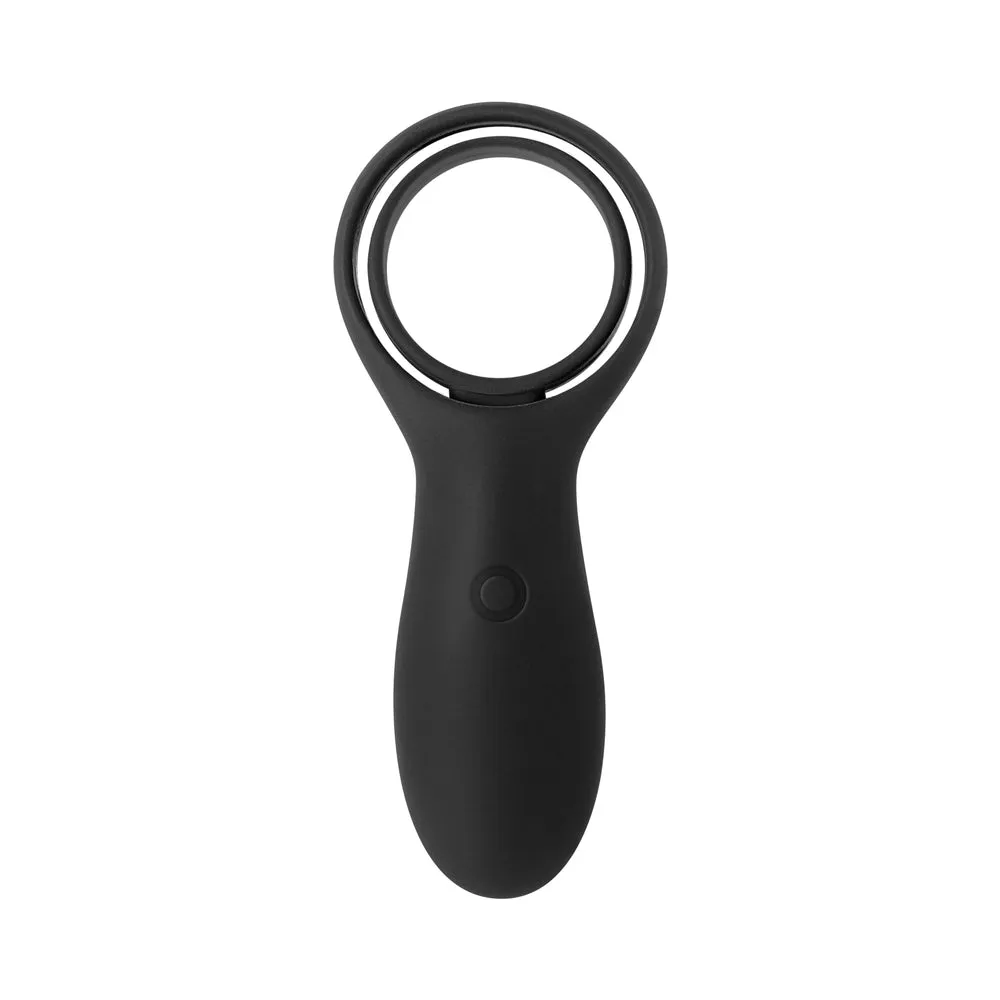 Zero Tolerance The Torpedo Rechargeable Vibrating Silicone Cockring Black