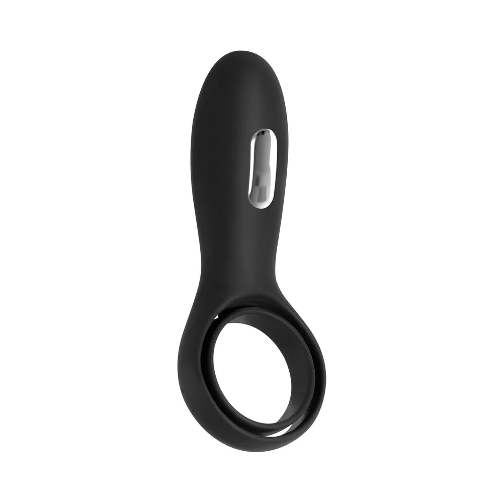 Zero Tolerance The Torpedo Rechargeable Vibrating Silicone Cockring Black