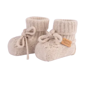 Zuzu 0-6 Monate Baby Kaschmir-Schuhe für warme Füße